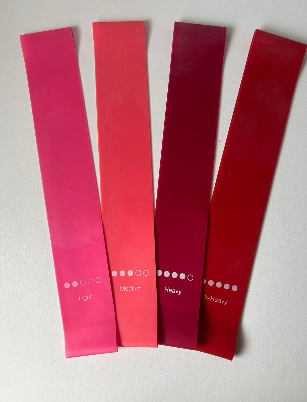 Pink Resistance Band Set
