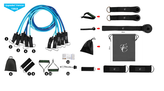 Resistance Training Tube Set